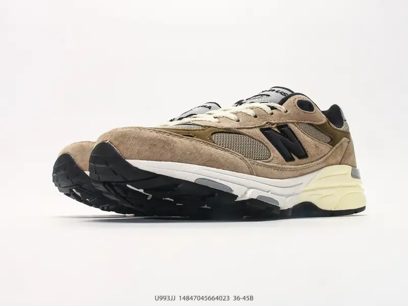 New Balance Sepatu Olahraga Retro Bernapas Bantalan U993JJ #14847045664023